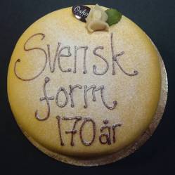 Tårtkalas och formslaget 2015